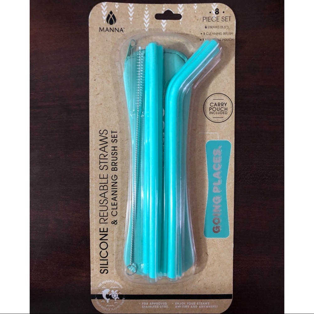 Reusable silicon straws
